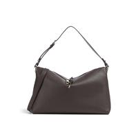 Abrazando sin esfuerzo la tendencia casual-chic, este bolso hobo Furla Debby está hecho de cuero de grano fino que irradia calidad y sofisticación. Su espacioso compartimento principal, perfecto para