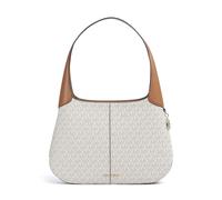 Abrazando sin esfuerzo la tendencia casual-chic, este bolso hobo grande Michael Kors de la serie Alice está hecho de imitación de cuero suave que ofrece estilo y durabilidad. Diseñado para mujeres que