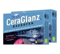 abrazo CeraGlanz - Esponja de limpieza antibacteriana para horno (2 x 2 unidades)