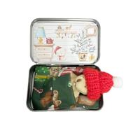 Abrazo de de Bolsillo,de Bolsillo | Muñeco de Peluche Suave,Oso de Caja de Navidad Relleno para niños, niñas, Juego de Tarjetas de Abrazo de Oso de, Juguete de Peluche