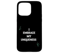 Abrazo mi singularidad - Diseño Inspirador y Motivacional Carcasa para iPhone 15 Pro MAX