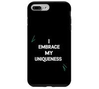 Abrazo mi singularidad - Diseño Inspirador y Motivacional Carcasa para iPhone 7 Plus/8 Plus
