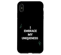 Abrazo mi singularidad - Diseño Inspirador y Motivacional Carcasa para iPhone XS MAX