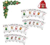 Abrazos de bolsillo navideños: regalos emocionales de bolsillo para amigos, familiares y compañeros de trabajo, pequeñas y lindas muestras festivas de amor y amabilidad, difunde alegría navideña (2