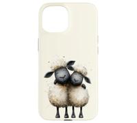 Abrazos de Oveja Carcasa para iPhone 15