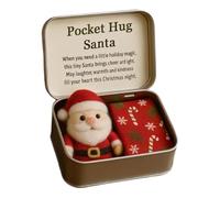 Abrazos genéricos para amigos, mini comodidad emocional, bolsillo pequeño abrazo de Navidad, para de San Valentín, cumpleaños, mujeres, hombres, enamorados, adultos, cuidado