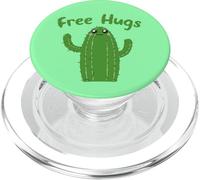 Abrazos Gratis Cute Love Cactus PopSockets PopGrip para MagSafe