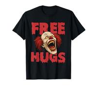 Abrazos Gratis - Spooky Evil Scary Horror Payaso Halloween Camiseta