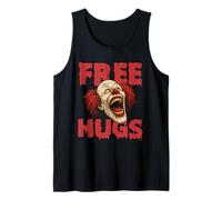 Abrazos Gratis - Spooky Evil Scary Horror Payaso Halloween Camiseta sin Mangas