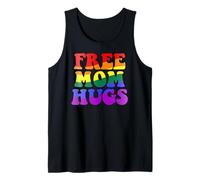 Abrazos GRATUITOS para Las MAMÁS Free MOM Hugs LGBTQ Meme Camiseta sin Mangas
