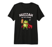 Abrazos para los Jugadores de Salchichas Wiener Frog Knight Camiseta Premium