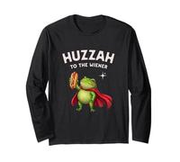 Abrazos para los Jugadores de Salchichas Wiener Frog Knight Manga Larga