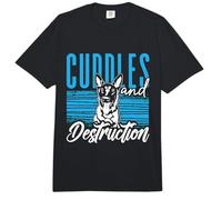 Abrazos Y Destrucción Malinois Perro Amante Belga Malinois Comfort Colors Adult Heavyweight T-Shirt