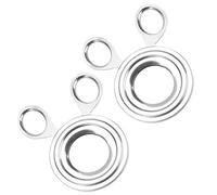 Abre huevo con carcasa de acero inoxidable, juego de 2 huevos de corte profesional para corte limpio y rápido, tijeras de cáscara para utensilios accesorio de cocina, restaurante hervidos duros