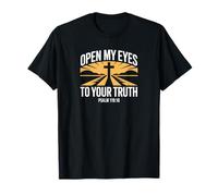 Abre mis Ojos a tu Verdad Salmo 119:18 Escritura Camiseta