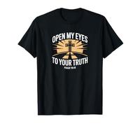 Abre mis Ojos a tu Verdad Salmo 119:18 Escritura Camiseta