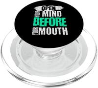 Abre tu Mente Ante tu Boca PopSockets PopGrip para MagSafe