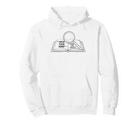 Abre tu Mente Encuentra la Verdad Pensador crítico Sudadera con Capucha