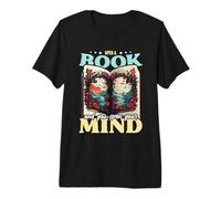Abre un Libro y abres tu Mente Biblioteca Libros Bibliotecario Camiseta Premium
