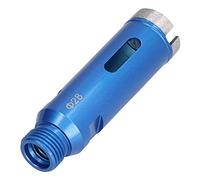 Abreagujeros taladro 1/2BSP alambre 28 mm herramienta de fresado para granito cerámica mármol perforación con amoladora angular Adamas azul 3.9 pulgadas
