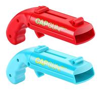 Abrebotellas, 2 Pack Cap Gun, Abridor de Cerveza con Pistola, Juegos de Cerveza, Abridor de Botellas de Cerveza para fiestas en casa, barbacoa al aire libre, juego creativo, regalo divertido (2)