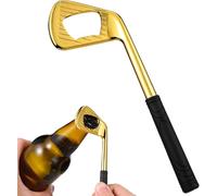 Abrebotellas con forma de palo de golf, abridor de botellas de cerveza novedoso de mano para el hogar, pub, bar al aire libre, regalos de bricolaje para los amantes del golf