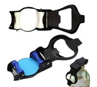 Abrebotellas de 2 piezas para personas mayores - Herramienta multifuncional para abrir latas con tapa desplegable | Levantador manual de tarros y lengüetas de refresco de fácil agarre para y