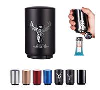 Abrebotellas de acero inoxidable, abridor de botellas de cerveza, regalo de cerveza para el día del padre,amantes de la cerveza y manos débiles, abridor de botellas en casa