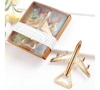 Abrebotellas de Avión |Decoración de Aviónes |Regalo de Cumpleanos para Veteranos Pilotos Entusiastas de Viajar o Amadores de Aviación |Una Caja de Regalo Adorable |Novedad (Avion)