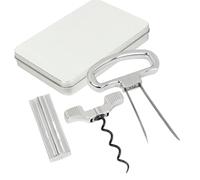 Abrebotellas de dos puntas, herramienta manual de extracción de tapones | Sacacorchos compacto para vino en casa, pícnic, viajes, eventos y sumiller