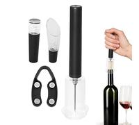 Abrebotellas de vino con bomba de aire, sacacorchos manual Aerator, abrebotellas de vino manual de tipo aguja, para casa, viajes, bar, fiesta y cocina