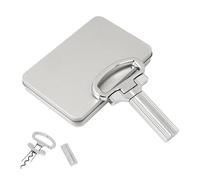 Abrebotellas de vino de dos puntas, dispositivo manual de eliminación de corchos | Sacacorchos portátil para bar sommelier hogar camping exterior viaje regalo