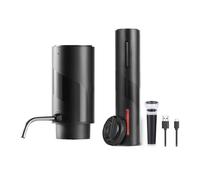 Abrebotellas eléctrico automático rápido, juego de aireador de vino, sacacorchos eléctrico, textura ABS para beber sacacorchos recargable