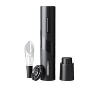 Abrebotellas Familia Abridor De Vino Eléctrico, Abrebotellas Inalámbrico Sacacorchos Automático Con Tapones Vacío Cortador Láminas Abridor De Botellas Bar