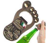 Abrebotellas magnético | Decoración retro en forma de pie - Abrebotellas magnético para botellas, para mujeres, hombres, hogar, refrigerador, interior y exterior, regalo para mudanza