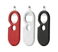Abrebotellas magnético, herramienta ergonómica manual de acero inoxidable, abridor de botellas magnético para refrigerador, removedor de de cerveza portátil para el hogar, viajes, picnic