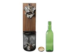 Abrebotellas magnético para | Abrebotellas de vino para montar en un freídor - Herramienta para abrir latas de soda de cocina versátiles para marido, abuelo e hijo