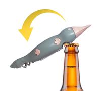 Abrebotellas magnético para refrigerador - Abrelatas magnético | Forma de animal de pico plano para vino Leche de soda Bebida,Abrebotellas para bebidas cerveza vino soda leche para decoración de frío