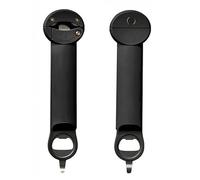 Abrebotellas multifuncional, abrelatas magnético, abrelatas de latas, abrelatas de latas, abridor de botellas para cerveza, abridor de tapas de rosca (negro)