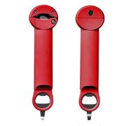 Abrebotellas multifuncional, abrelatas magnético, abrelatas de latas, abrelatas de latas, abridor de botellas para cerveza, abridor de tapas de rosca (rojo)