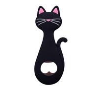 Abrebotellas para cerveza, abrebotellas con parte trasera magnética en forma de gato, abrebotellas de garra de gato, abrebotellas con forma de gato con parte trasera magnética, imanes de acero