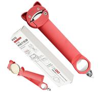 Abrebotellas retráctil, abrelatas de tarro, abridor de tapa con pinza para tarro, pinza ajustable para tapa de olla, herramienta de apertura multifuncional de tapa de cocina para ahorrar