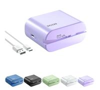 Abrecartas eléctrico recargable, abrecartas cortadora de sobres, abridor de sobres eléctrico, abridor de correo, herramienta universal eficiente para abrecartas para oficina, hogar (morado)