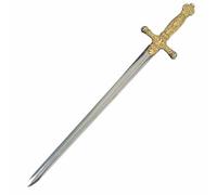 Abrecartas Espada de Napoléon Bonaparte de 25 cm de metal, Arma decorativa sin filo
