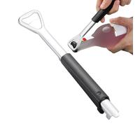 Abrelatas - Accesorio de cocina de mano pequeño de doble propósito | Abrelatas de bebida duradero - para barman hombres mujeres uñas largas casa viaje camping picnic