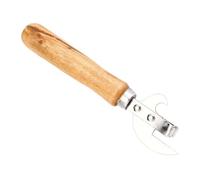 Abrelatas De Acero Inoxidable | Abrefrascos Manual Con Mango De Madera Para,Abrelatas No Eléctrico,para Camping Picnic Hogar Cocina Apartamento Dormitorio Restaurante Refrescos y Alimento para Mascot