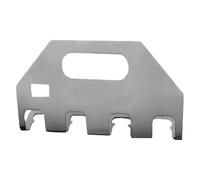 Abrelatas de acero inoxidable con soporte para botellas y abrelatas para exteriores y fiestas
