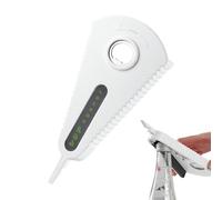 Abrelatas De Botellas: Estructura Pequeña De ABS, Mango Para Aflojar El Tarro Con Corte En V, Herramienta De Rotación Ligera, Soporte Para Tiras De Ranurado | Esquinas