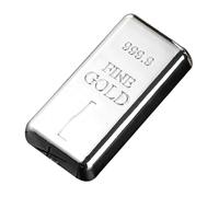 Abrelatas de cerveza, abrelatas de ladrillo dorado simulado, herramienta portátil para cerveza, refresco para camping, cocina