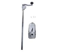 Abrelatas de mesa de acero inoxidable, simple, sin esfuerzo, eficiente, antideslizante, para restaurante, comercio, duradero, resistente, abrelatas de mesa manual para uso doméstico en la cocina